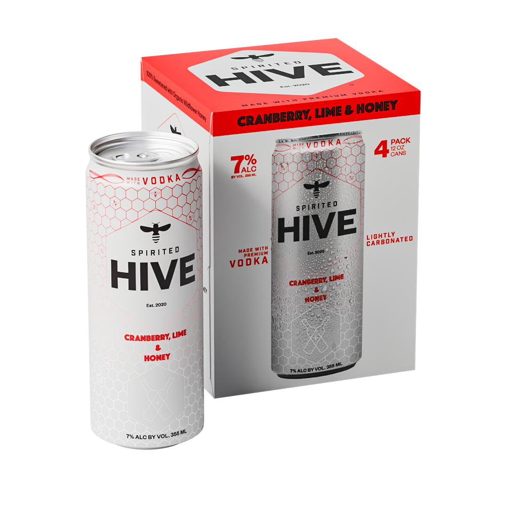 SPIRITED HIVE VODKA CRANBERRY LIME – Spirited Hive